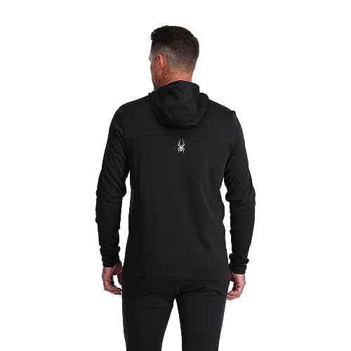 Spyder Men's Charger Hoodie Baselayer Thermal Ski Top