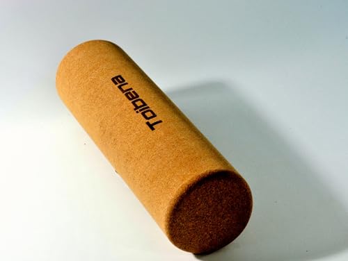 Cork Foam Roller for Muscle Recovery & Physical Therapy - 17.8 x 4 in