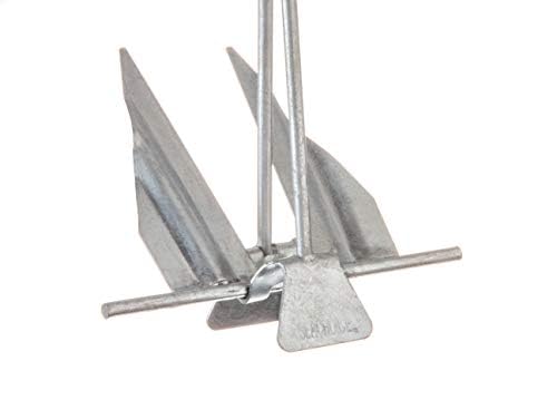 Seachoice Utility Anchor w/ Slip Ring, Size 7E, Galvanized Steel