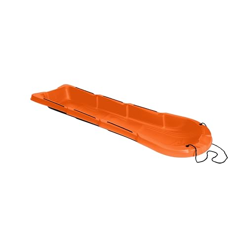 Pelican Sled Mega Snow Glider - Combo - Combo 2 sleds - 4 Season Sled - Any Outdoors Activities - Carry Up to 92 lb -Venom & Orange