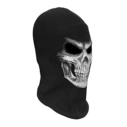 Skull Mask Balaclava with Skeleton Face for Men - Ghost Mask Skull Ski Mask - Variation B