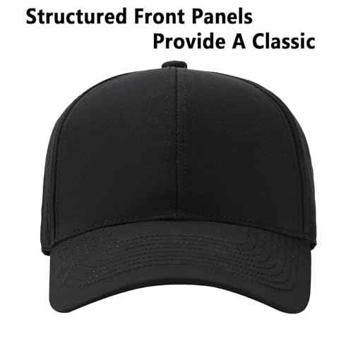 Quick Dry Trucker Hat for Men & Women, Laser Cut Mesh Baseball Cap for Outdoor Sports, Running, Workouts