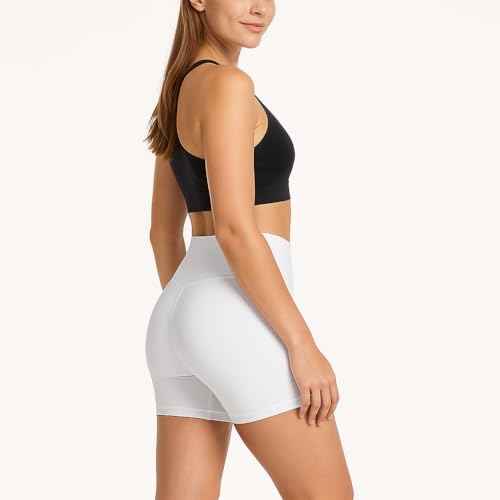iLoveSIA Women 3" Biker Shorts - High Waist Spandex Short for Yoga Workout Running Volleyball