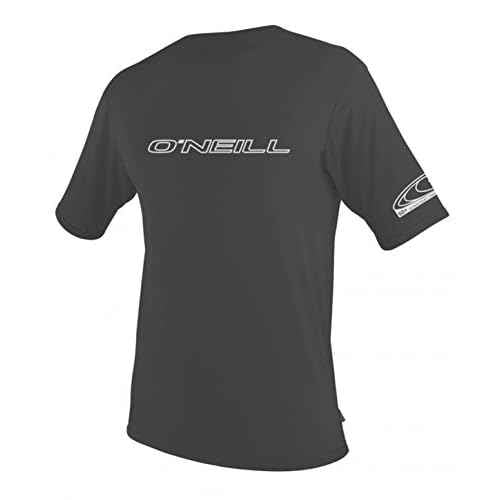 O'Neill Men's Basic Skins Slim Fit Rash Tee 2XLT Graphite (3402IS)