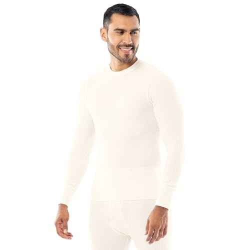 Indera Men's Traditional Waffle Thermal Underwear Long Sleeve Shirt