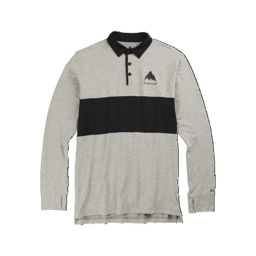 Burton Mens Men's Midweight Base Layer Rugby Shirt