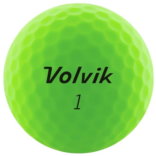 Golf Balls Matte Finish – Vibrant Green, Durable Ionomer Cover, 85 Compression