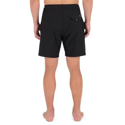 Hurley Men's Phantom Eco Block Party Solid Boardshorts 31 Black