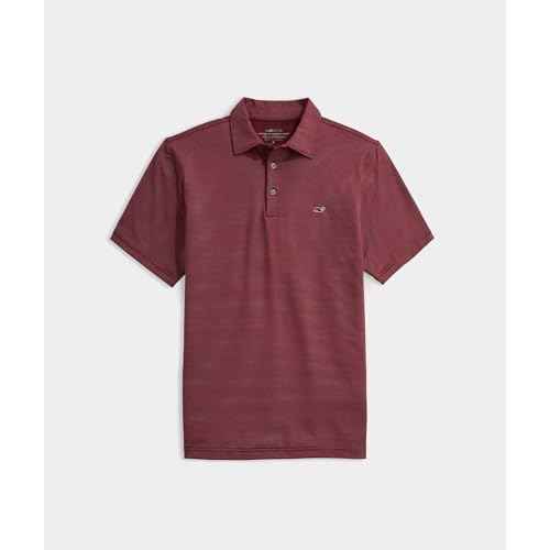 vineyard vines Mens St. Jean Stripe Sankaty Performance Polo