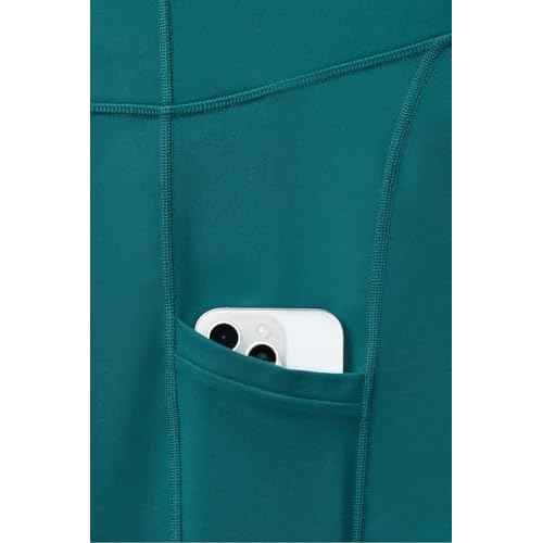 Fabletics Women's On-The-Go PowerHold High-Waisted Legging, Maximum Compression, Flattering, XL/Regular | 27, Deep Navy
