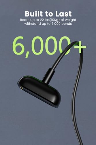 Smartwatch Charging Cable for Fitbit Charge 5 6 Luxe - 3.3Ft Replacement Charger
