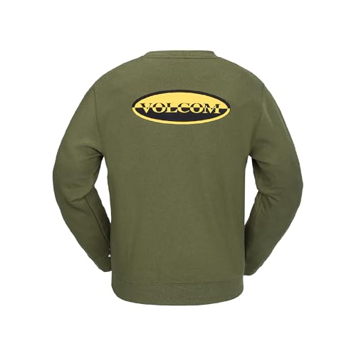 Volcom Men's Essential Crew Fleece Snowboard Winter Sweatshirt