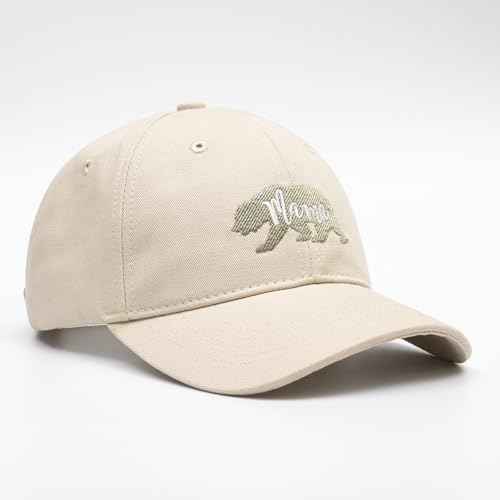 KOLWOVEN Mama Bear Embroidered Baseball Cap, Stylish Distressed Hat for Women, Perfect Mother's Day or Birthday Gift for Mom
