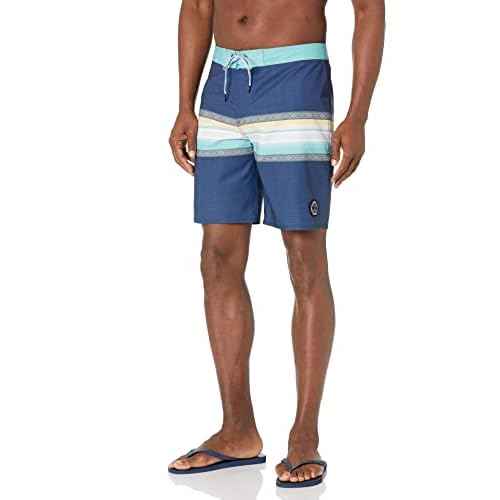 Quiksilver Men's Standard Surfsilk Sun Faded 19 Boardshort Swim Trunk
