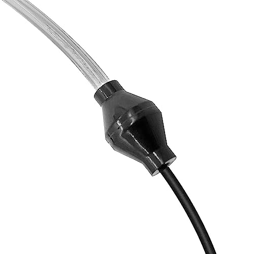 Surveillance Acoustic Tube Earpiece with 3.5mm Jack for Law Enforcement Radios - 5 Pack