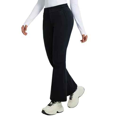 baleaf Women's Snow Pants Insulated Waterproof Slim Ski Pants Snowboard Winter Cold Weather Gear