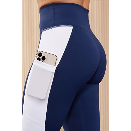 Fabletics Women's On-The-Go PowerHold High-Waisted Legging, Workout, Yoga, Maximum Compression, Flattering
