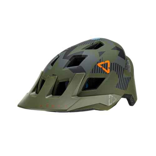 Leatt Helmet Mountain Bike AllMtn 1.0 V23 Flame Jr #XS 50-54cm