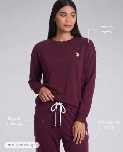U.S. Polo Assn. Women’s Lounge Set Small Fig - Casual Sleepwear