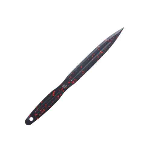 CRKT Onion Throwing Knives Fixed Blades with Sheath: 1050 Carbon Steel Plain Edge Blades, Throwing Knives Set of 3, K930RKP