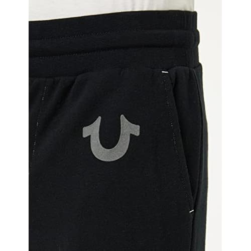 True Religion Men¡¯s Classic Logo Jogger Sweatpants ? Soft Men¡¯s Joggers with Pockets, Comfortable Sweat Pants