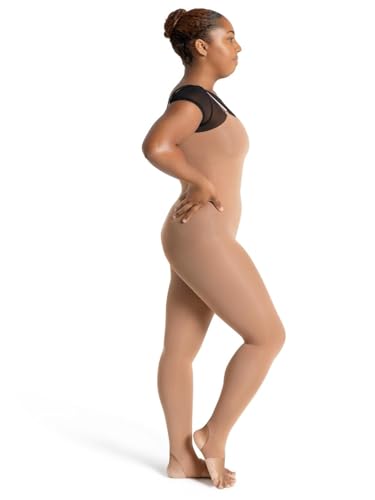 Capezio Ultra Soft Stirrup Body Tight Suntan S/M