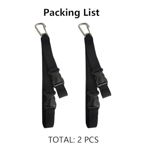2Pcs Scuba Fin Holder & Mask Clip£¬Diving Fins Keeper and Mask Clip with 2 Quick-Release Loop Lanyard Webbing Strap, Scuba Diving Accessories