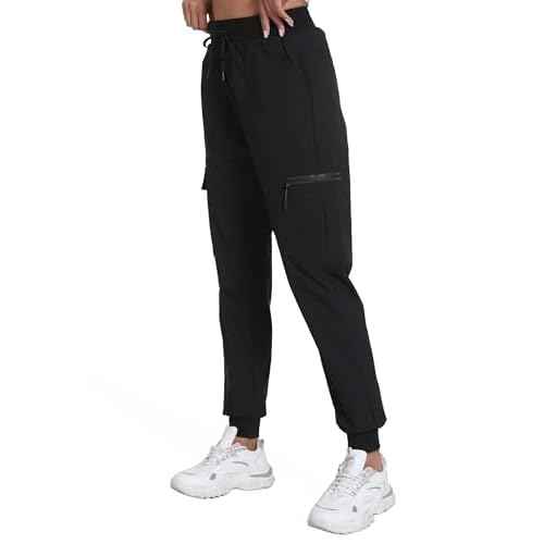 Women's Lightweight Cargo Pants with Pockets Stretchy Quick Dry Hiking Pants for Travel Casual Outdoor