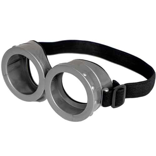 2 Pack Halloween Goggles for Adult Kids Round Goggles Glasses Costume Accessories for Men Women Cosplay Party Set