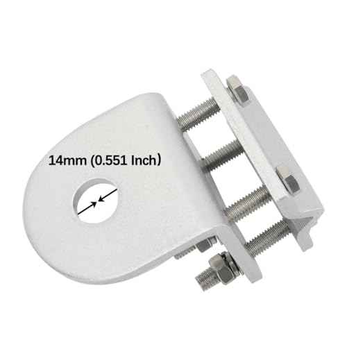 CB Radio Antenna Mounting Bracket CB Mounting Bracket SO239 Heavy Duty Stud Mount Adaptor Compatible with PL-259 and Standard 3/8-24 Threaded Antenna