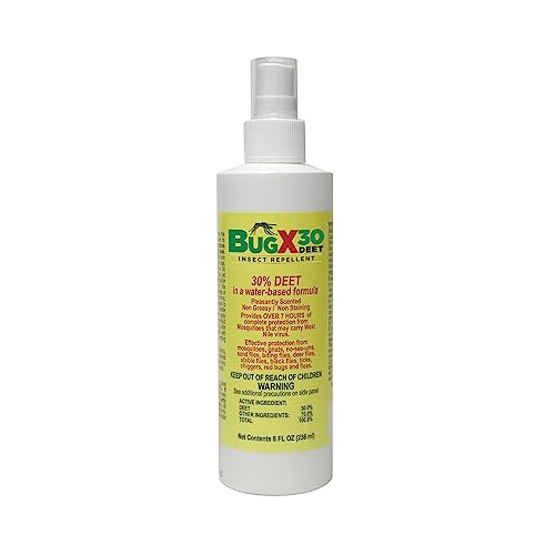CoreTex Bug X 30 Insect Repellent Spray with 30% DEET - 8oz Pack of 1