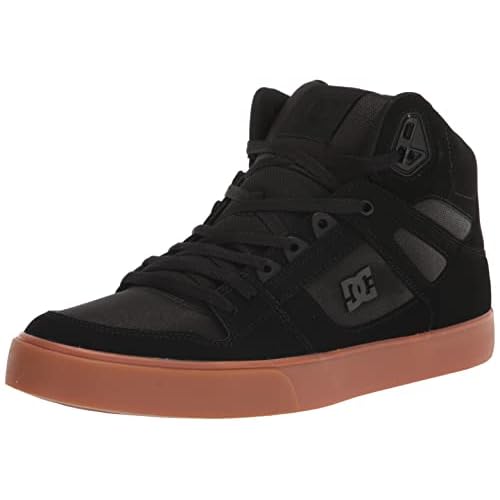 DC Pure HIGH-TOP WC Black/Gum