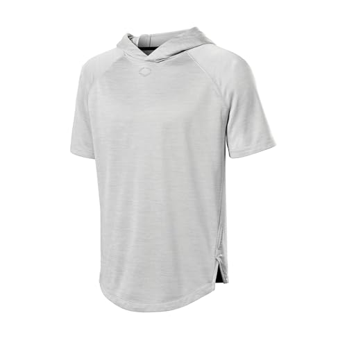 Men's Lightweight Short Sleeve Hoodie 2.0 - X-Large Grey