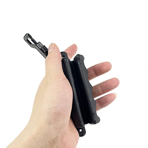 2 Pack Archery Arrow Puller Gripper with Belt Clip - Durable Rubber
