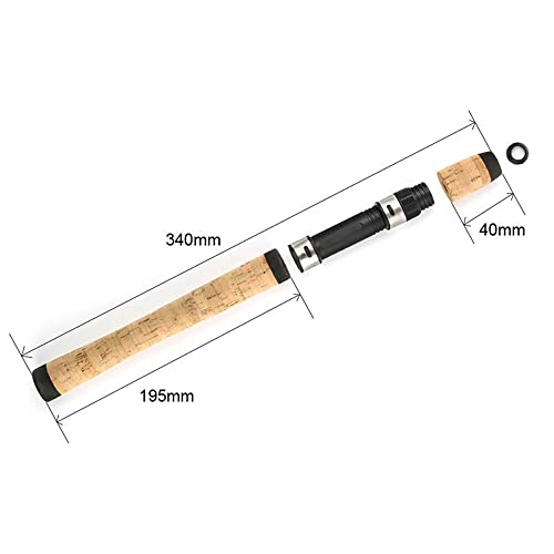 Small Composite Cork Fishing Rod Handle with Reel Seat for Rod Building