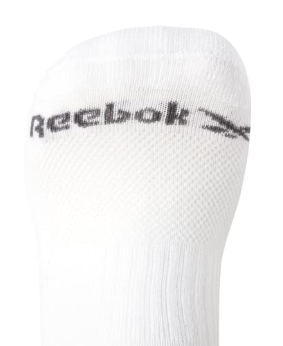 Reebok Mens Low Cut Athletic Socks 6 Pack - Moisture Wicking Cushioned Performance