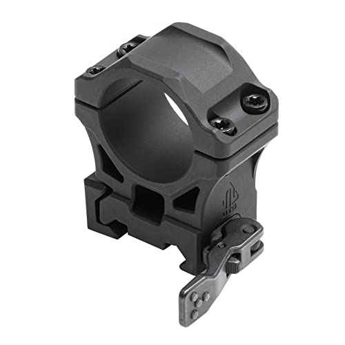 UTG ACCU-SYNC QR 1" Medium Profile Scope Rings, Picatinny,Black