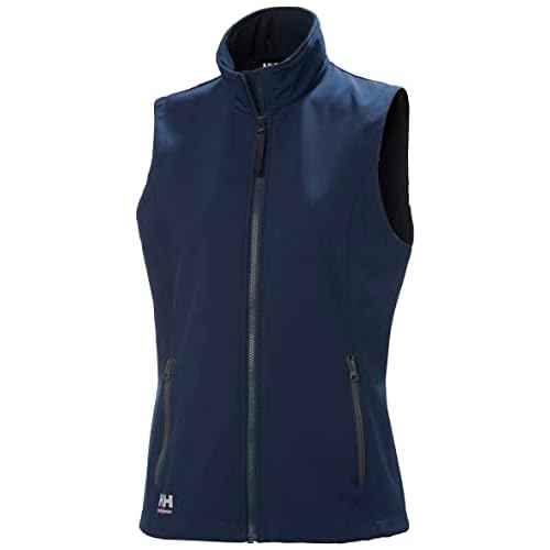 Helly-Hansen Women's Workwear W Manchester 2.0 Softs Vest, Navy - Medium