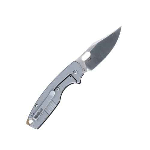 CRKT Pilar Iv: Everyday Carry Plain Edge, Frame Lock, G10 | Stainless Steel, 5321