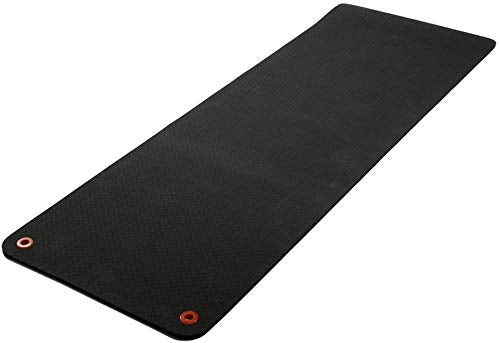 SPRI Hanging Exercise Mat, Fitness & Yoga Mat for Group Fitness Classes, Commercial Grade Quality with Reinforced Holes, 71"L x 23"W x 3/8" Thick
