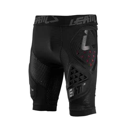 Leatt Impact 3DF 3.0 Adult Off-Road BMX Cycling Shorts - Black/Medium