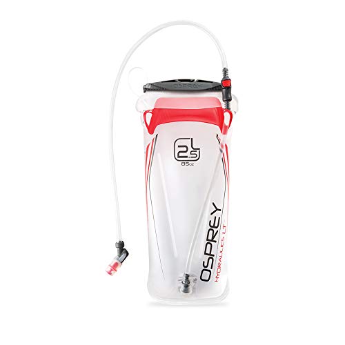 Osprey Hydraulics LT 2.5L Water Reservoir with Bite Valve, Red