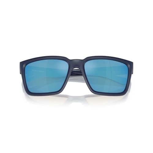 ARNETTE Man Sunglasses Medioum Grey Top Matte/Shiny Frame, Grey Mirror Orange/Yellow Lenses, 57MM