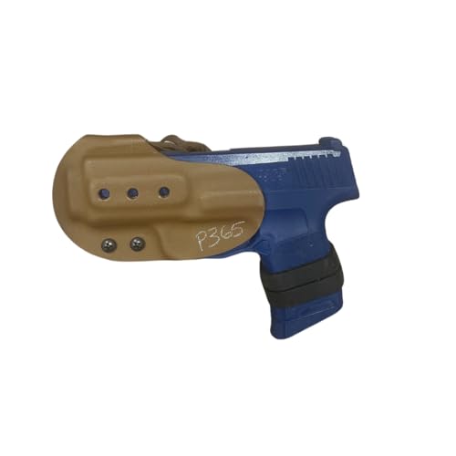 TAN Deep Concealed Holster for P365 - Slim, Custom-Fit, Ambidextrous Carry