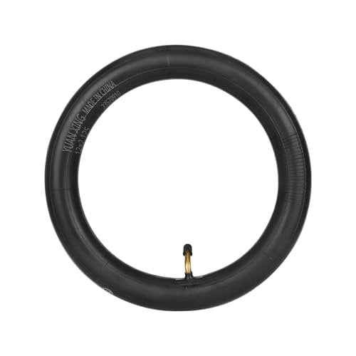12x 2.125 Inner Tube with Bent Valve for Ebike Stroller Tricycle Balance Bicycle, 12 inch 12 x 2 1/8 Tire Inner Tube Butyl Rubber Thickened for Bike Accessories