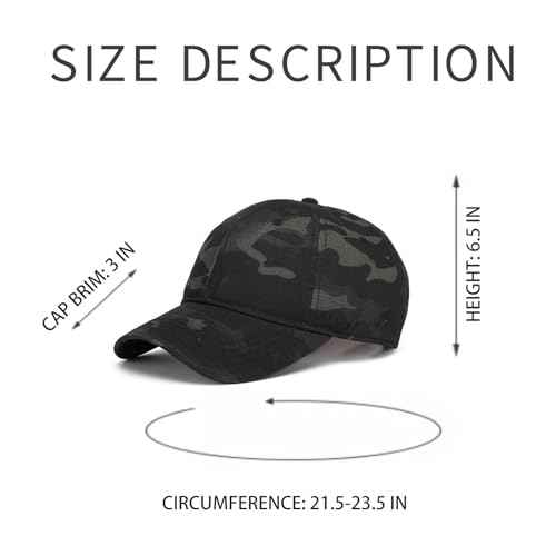 Baseball Caps Hats for Men Women Dad Hats Ballcaps Adjustable Unisex Plain Caps