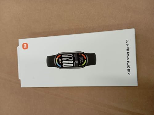 Xiaomi Mi Smart Band 10 (2025) - 1.72" AMOLED Display | 21 Days Battery Life | Touchscreen, Multi-Sport Tracker, Activity Tracker, Heart Rate Monitor | BT5.4 - Midnight Black