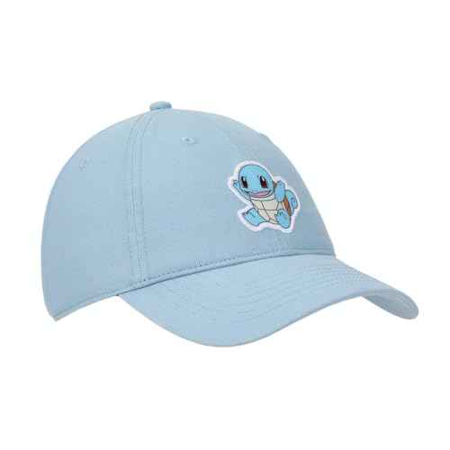 Bioworld Pok?mon Squirtle Printed Patch Blue Unstructured Baseball Cap