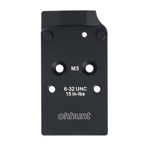 Optic Adapter Plate for CZ Shadow 2 Holosun RMR