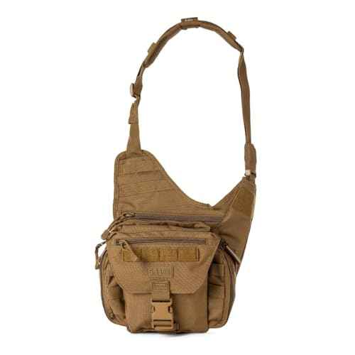 5.11 Tactical Push Pack Sling Bag ? 6L Crossbody Shoulder Bag for Men, Style 56037-ABR